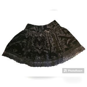 Goth Velvet Skirt (M)